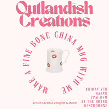 Make a personalised mug with Katie from Outlandish Creations