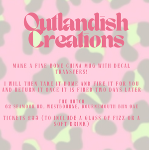 Make a personalised mug with Katie from Outlandish Creations