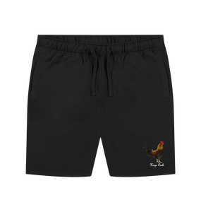 Black Huge Cock Drawstring Shorts (unbranded)