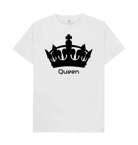 White Menswear Queen T-shirt