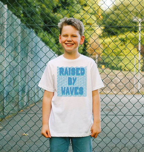 Kids Raised by Waves T-shirt