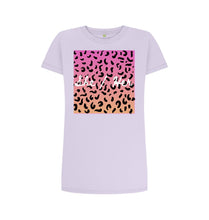 Violet She Her Shirt Leopard Print Dress