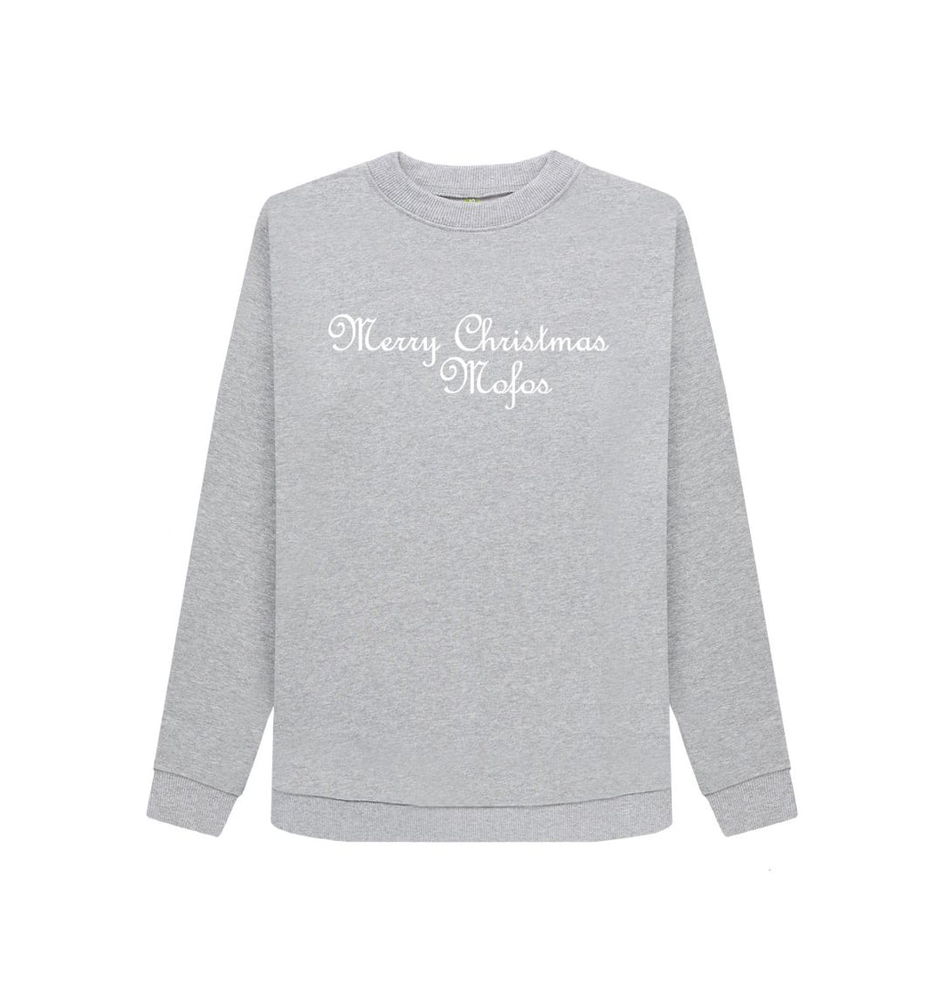 Light Heather Merry Christmas Mofos Sweatshirt