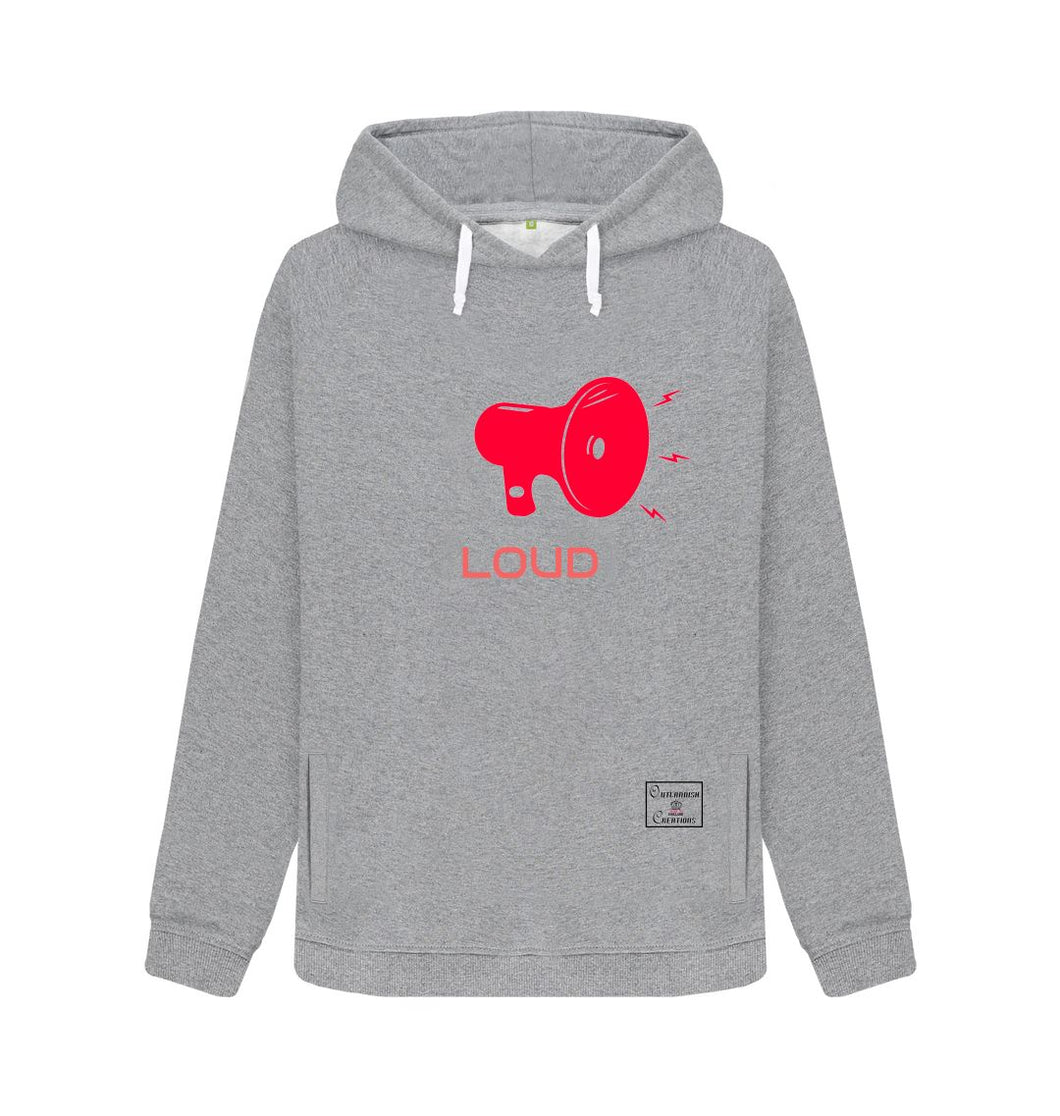 Light Heather Womenswear Loud Hoodie