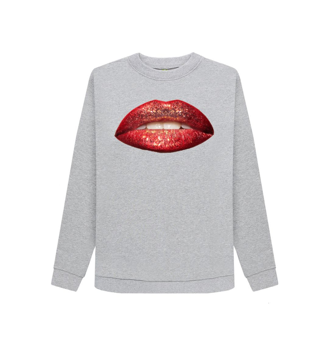 Light Heather Lips Sweatshirt (women)